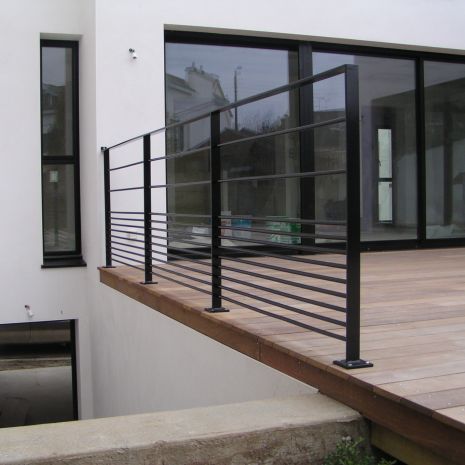 Ringhiera in metallo - CABOURG - ESCALIER DESIGN 14 - a sbarre / da esterno / per esterno