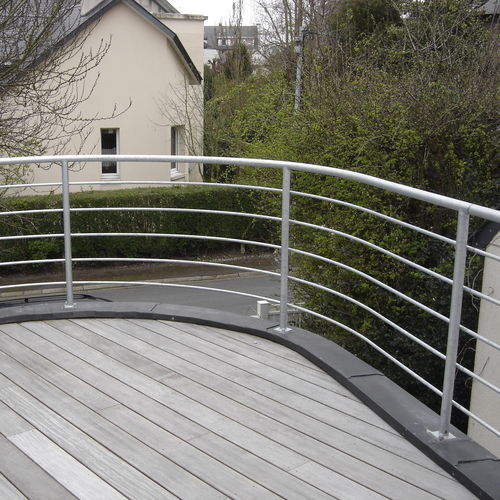 Ringhiera in metallo - CAEN - ESCALIER DESIGN 14 - in cavi di acciaio / in rete metallica / da esterno