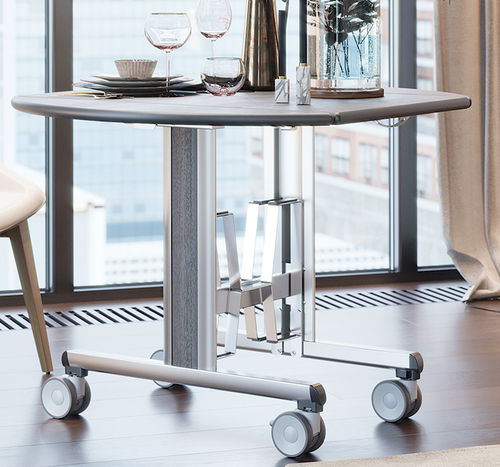 Carrello di servizio - RST3 - burgessfurniture - contract / pieghevole / in legno