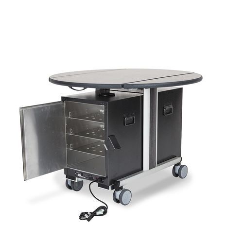 Carrello portavivande di servizio - S.0300 - burgessfurniture - contract / in legno / in metallo