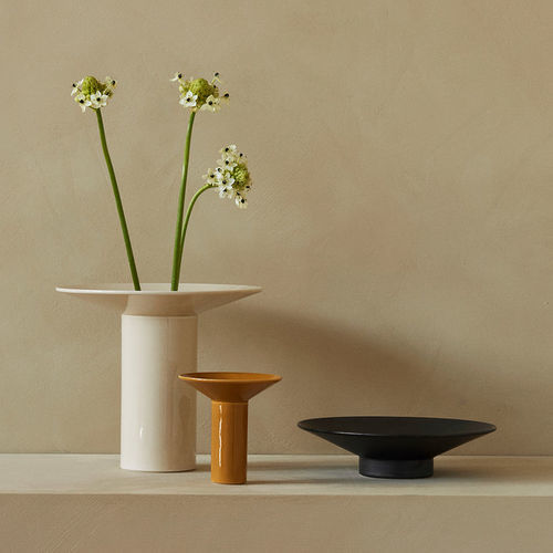 Vaso contemporaneo - HANA - AUDO - in ceramica / in gres / da tavolo