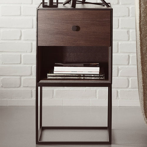 Tavolo d'appoggio contemporaneo - FRAME - AUDO - in rovere / in MDF / in frassino