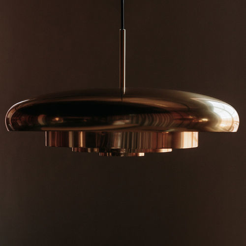 Lampada a sospensione - RESONANT - AUDO - in acciaio / in ottone lucidato / contemporanea