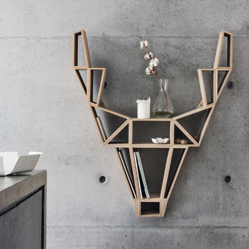 Mensola - DEER - Bedesign - design originale / in rovere