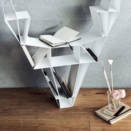 Scaffale design originale - DEER  - Bedesign - in metallo / bianco