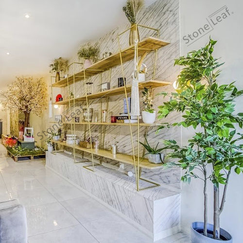 Rivestimento murale per interni - ROME - StoneLeaf - da esterno / in pietra naturale / in marmo