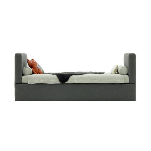 Letto con letto estraibile - BIENVENIDA - KRETHAUS - singolo / contemporaneo / imbottito
