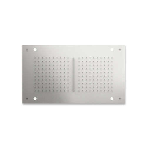 Soffione doccia da incasso a soffitto - MILANO CORTINA SPA - Aquademy - rettangolare / a pioggia / a cascata