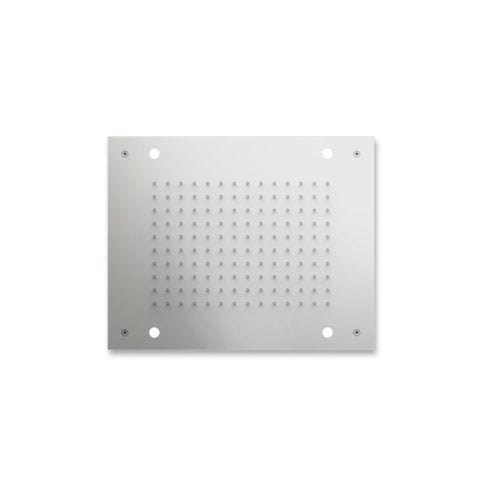 Soffione doccia da incasso a soffitto - MILANO CORTINA SPA - Aquademy - rettangolare / a pioggia / con cromoterapia
