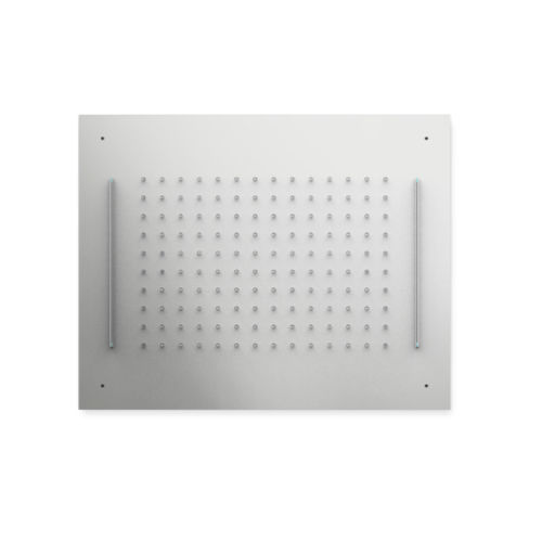 Soffione doccia da incasso a soffitto - H2O 50X40 - Aquademy - rettangolare / a pioggia / a cascata