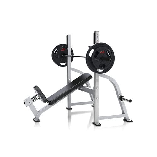 Max Strength Panca per sollevamento pesi e inclinazione, per palestra, fitness, addominali, colore: rosso/nero e arancione/nero (rosso