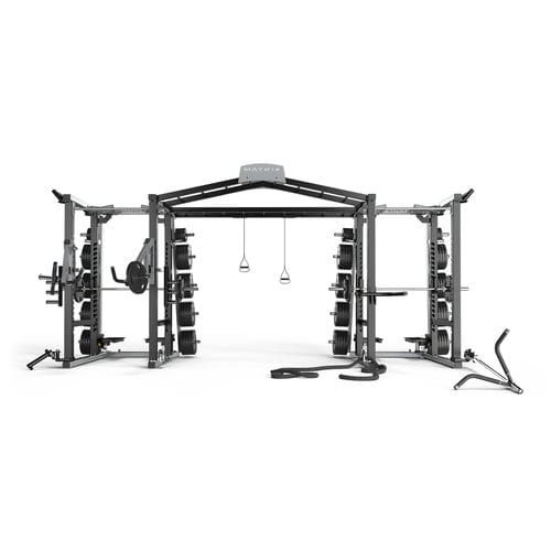 Attrezzo da allenamento multifunzione - MG-MR47 x 2 - Matrix - a cavo / da interno / contract