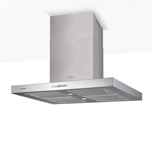 Cappa a isola - LICEO - Nodor - con condotto / con illuminazione integrata / classe C