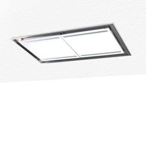 Cappa da incasso - SLIMOS 900 WH - Nodor - a isola / con illuminazione integrata / silenziosa