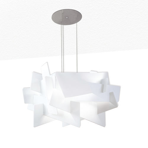 Cappa a isola - ARCTIC - Nodor - con illuminazione integrata / design originale / silenziosa