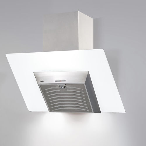 Cappa a muro - SERENA - Nodor - con condotto / con illuminazione integrata / silenziosa
