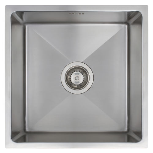 Lavello a 1 vasca - 4012 CUBIC - Nodor - senza gocciolatoio / in acciaio inossidabile / da incasso