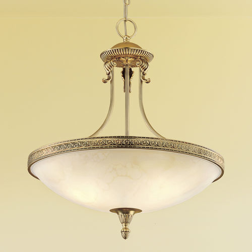 Lampada a sospensione - MANOIR - Chelsom - in ottone / in ghisa / in vetro