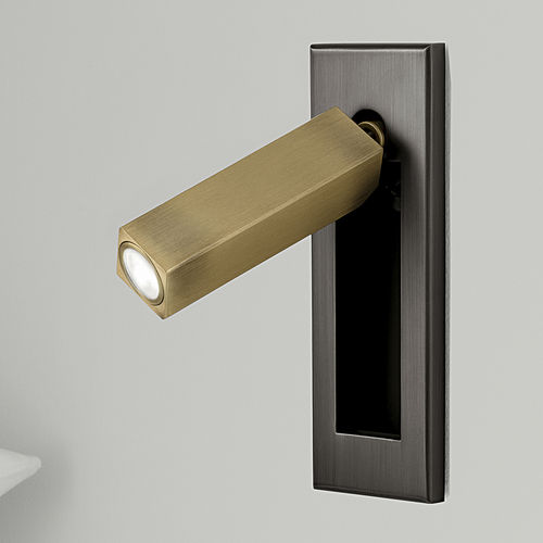 Applique contemporanea - DOCK - Chelsom - da interno / in ottone / in acciaio