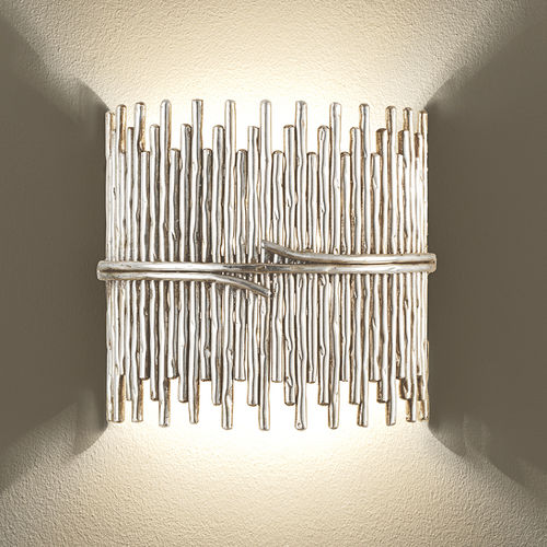 Applique contemporanea - SILVER SCULPTURE - Chelsom - da interno / in ferro modellato / LED