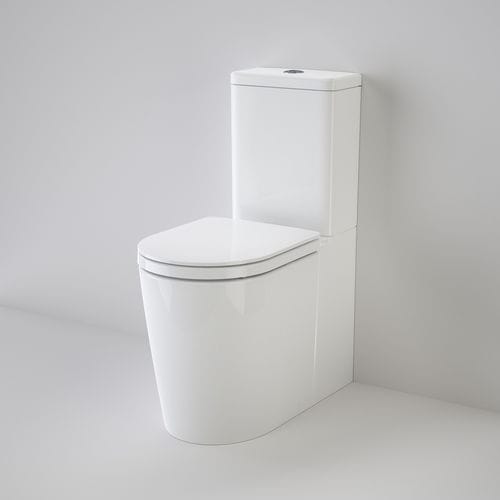 WC da appoggio - LIANO: 766450W - caroma - in porcellana / moderno