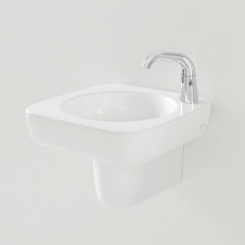Lavabo sospeso - CMN869310W/CMN869300W - caroma - in ceramica / quadrato / contemporaneo