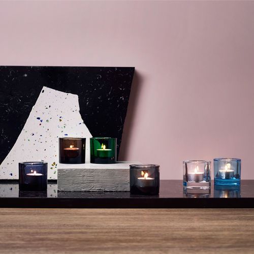 Portacandelina in vetro - Kivi: 1007143 - iittala - per uso residenziale