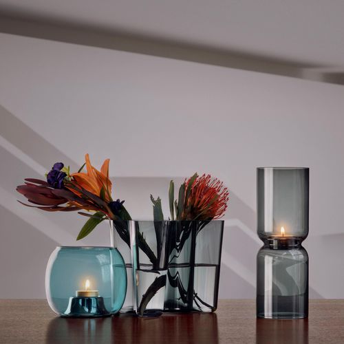 Portacandela in vetro soffiato - Lantern: 1027901 - iittala