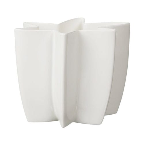Vaso design originale - CARAMBOLA - iittala - in porcellana / bianco