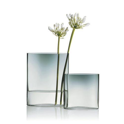 Vaso contemporaneo - OVALIS - iittala - in vetro