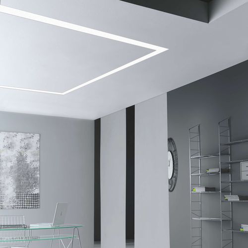 Luce ad incasso - DINAMICA RASATO - PLEXIFORM - LED / lineare / IP20