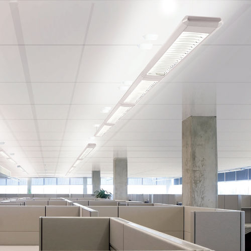 Luce a sospensione - EKOS - PLEXIFORM - LED / a lampada fluorescente / rettangolare