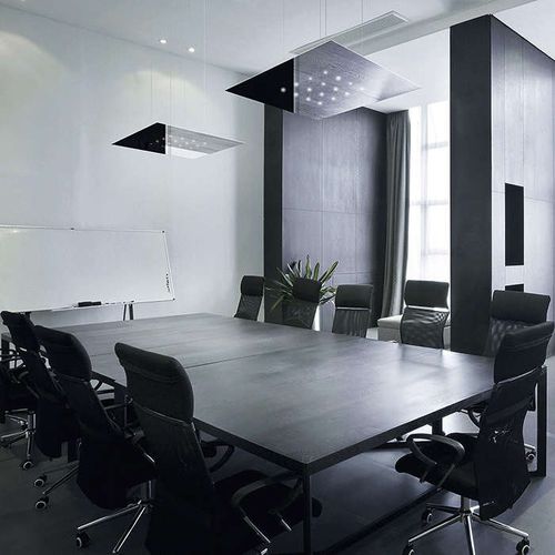 Luce a sospensione - FOLIO - PLEXIFORM - LED / quadrata / rettangolare