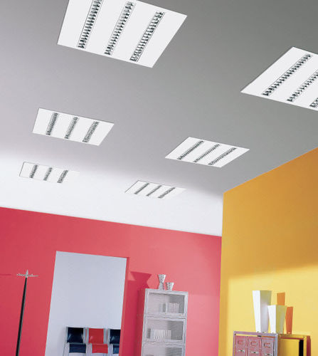 Luce a sospensione - TRIADE - PLEXIFORM - ad incasso / LED / quadrata