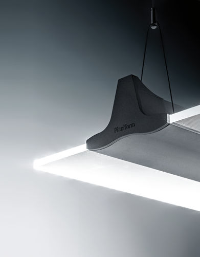 Luce a sospensione - EIFFEL - PLEXIFORM - LED / rettangolare / in alluminio