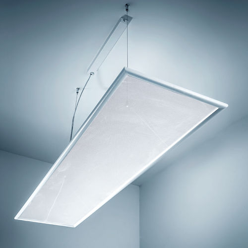 Luce a sospensione - PLUMA - PLEXIFORM - LED / lineare / quadrata
