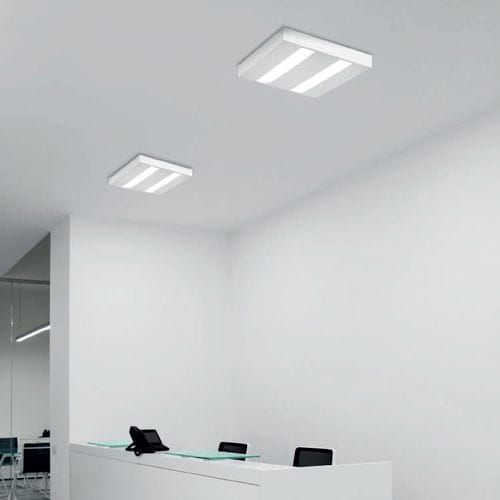 Luce da incasso a soffitto - B2 - PLEXIFORM - LED / lineare / quadrata