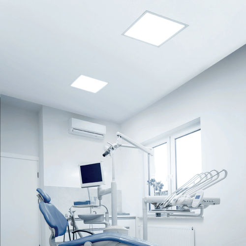 Luce da incasso a soffitto - SYNTO - PLEXIFORM - LED / quadrata / IP40