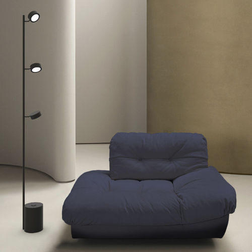 Lampada da terra - POINT - SIKREA - in metallo / contemporanea / con cavo