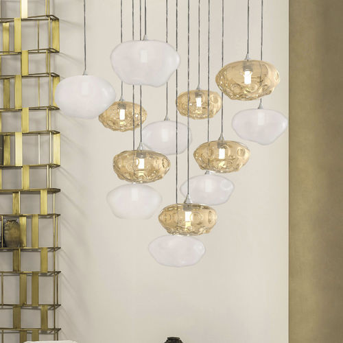 Lampada a sospensione - FENICE  - SIKREA - in vetro soffiato / contemporanea / con cavo