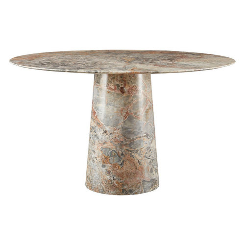 Tavolo contemporaneo - ARIANA - Baker Furniture Co. - in quarzo / con supporto in quarzo / rotondo