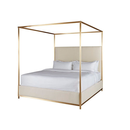 Letto a baldacchino - ALLURE CALIFORNIA - Baker Furniture Co. - matrimoniale / contemporaneo / imbottito