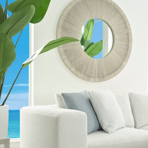 Specchio a muro - SPINNAKER  - Baker Furniture Co. - contemporaneo / rotondo / scultura