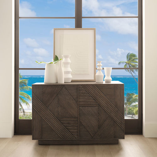 Cassettone contemporaneo - RIVIERA  - Baker Furniture Co. - in rovere / impiallacciato in legno / con cassetti
