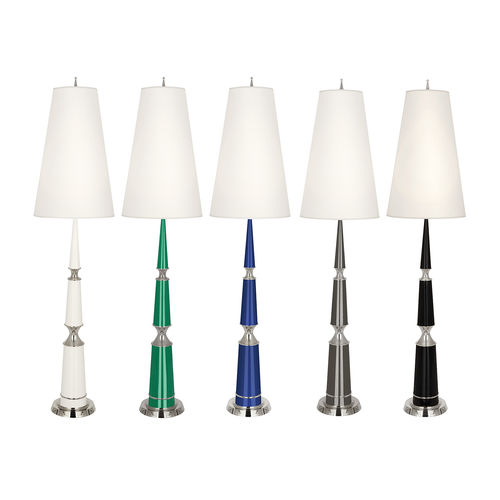 Lampada da terra - VERSAILLES - Jonathan Adler - in ottone / in nichel / in cotone