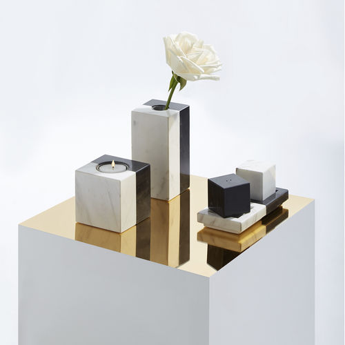 Portacandela in marmo - CANAAN - Jonathan Adler