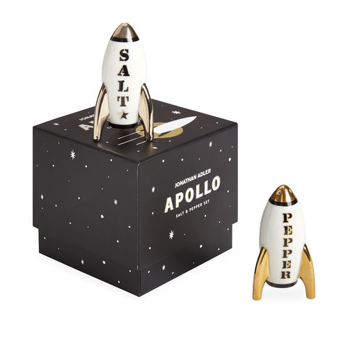 Portasale e portapepe in porcellana - APOLLO - Jonathan Adler - per uso domestico