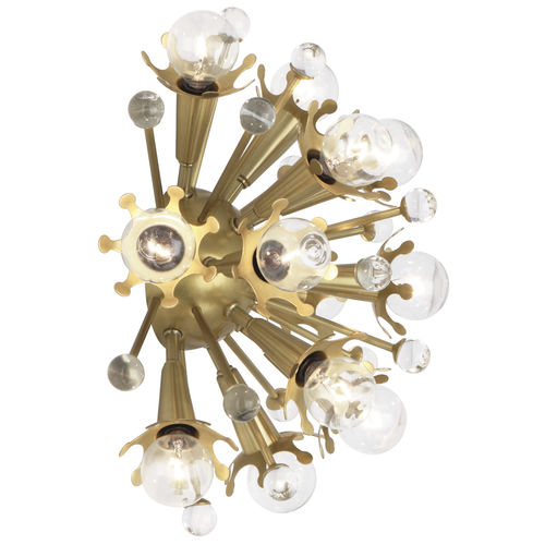Applique contemporanea - SPUTNIK - Jonathan Adler - da interno / in ottone / in nichel