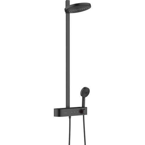 Colonna doccia finitura cromata - 260 2JET ECOSMART - hansgrohe - da parete / contemporanea / con doccia a mano