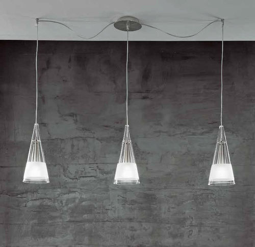 Lampada a sospensione - GIAVA - TEAM ITALIA - in cristallo / in vetro smerigliato / contemporanea